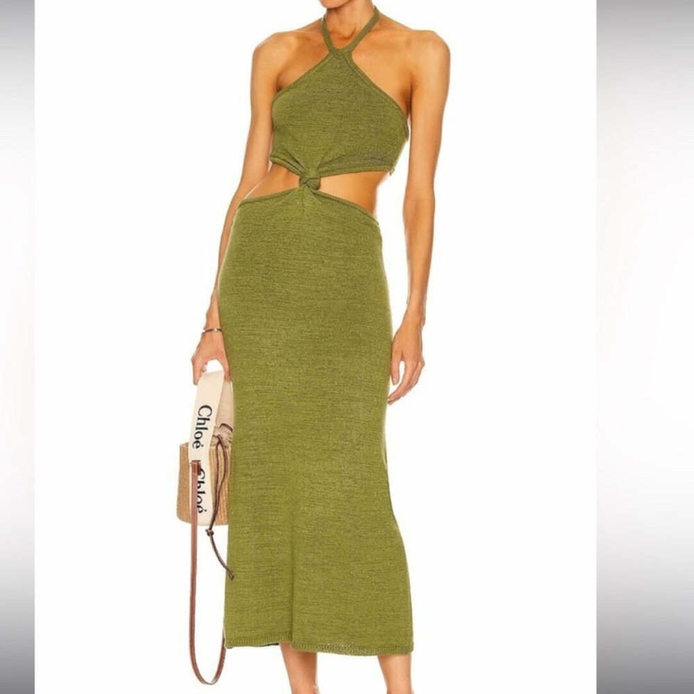 Cult Gaia Green Dress